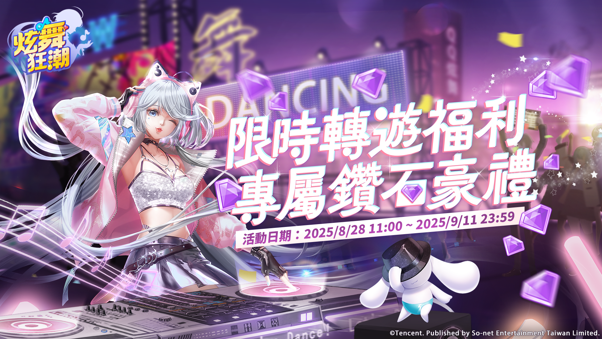 ［活動公告］《限時活動》轉遊福利活動